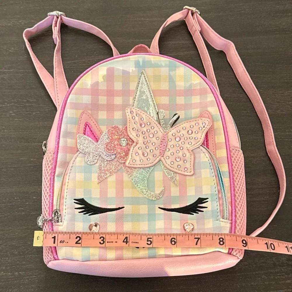 Unicorn Girls Pink Backpack